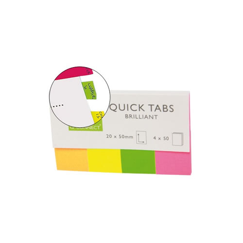 Bandas separadoras 20x50mm pack de 4 cores 