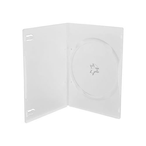 Caixa para CD e DVD Retangular Cristal - 100un