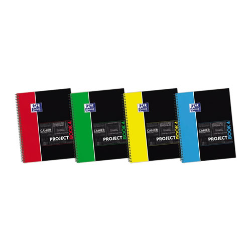 Caderno Espiral Oxford Project A4 Pautado - Pack 5