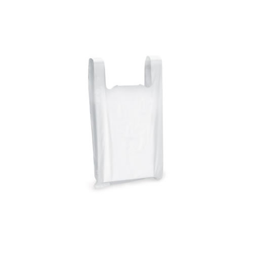 Saco Plástico c/ Alça 35x45cm Branco - 5kg