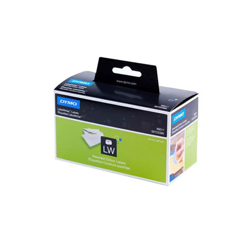 Etiquetas Papel Dymo 89mmx28mm Branco - Pack 4