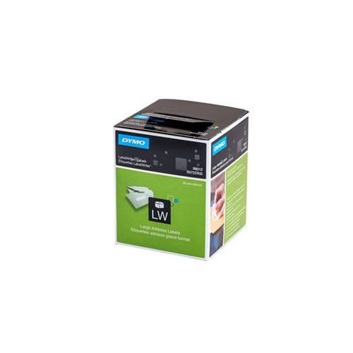 Etiquetas Papel Dymo 89mmx36mm Branco - Pack 2