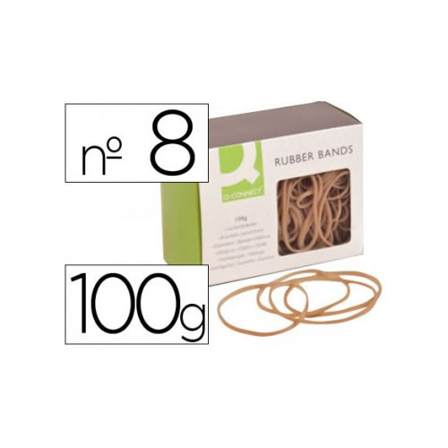 Elasticos nº 8 - caixa de 100gr