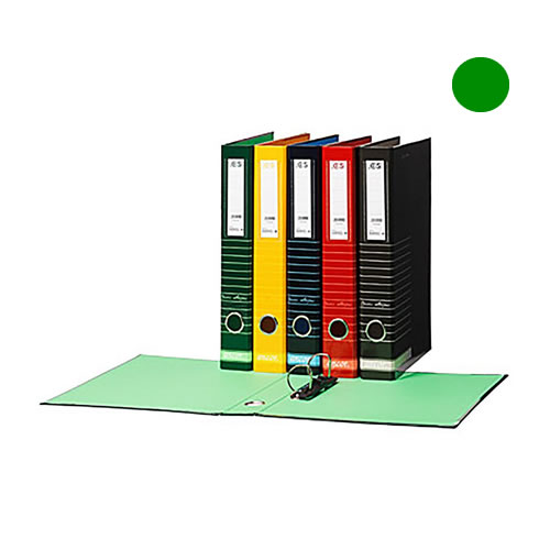 Pasta Arquivo Ancor Verde L40 c/ Riscas - 10un