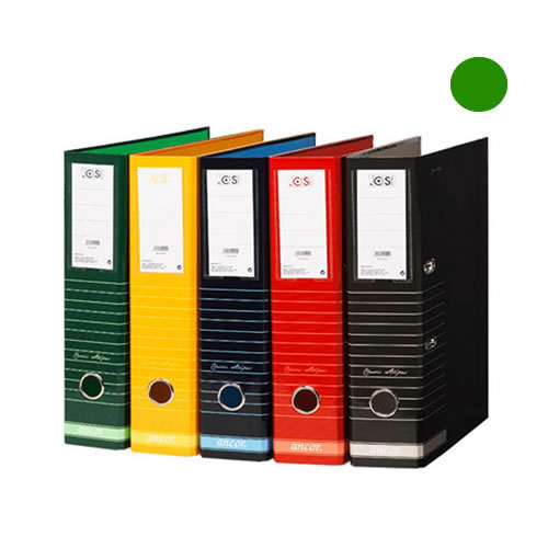 Pasta Arquivo Ancor Verde L80 c/ Riscas - 10un