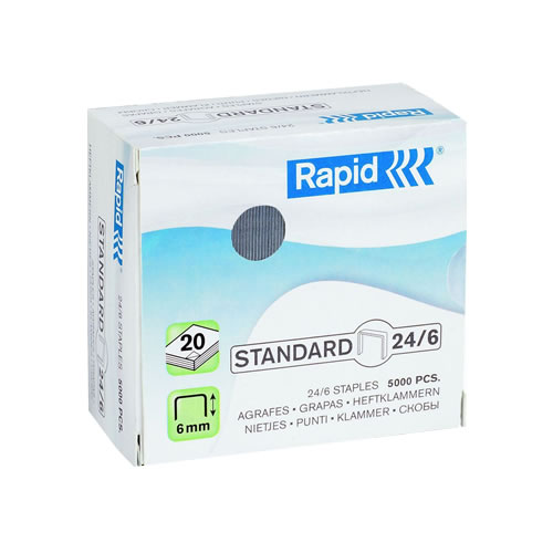 Agrafos 24/6 Rapid Cx 5000un