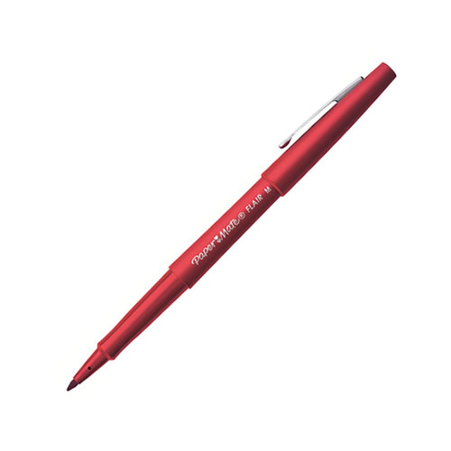 Esferográfica Futura Flair Vermelho - 1un