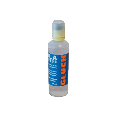 Cola Líquida Mousse Gluck 65ml - Pack 25
