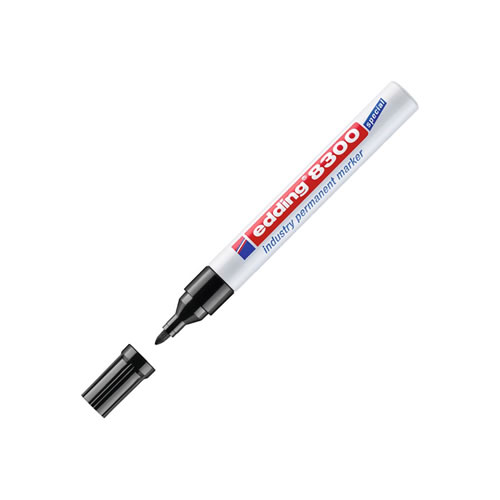 Marcador Edding 8300 Preto - Cx 10un