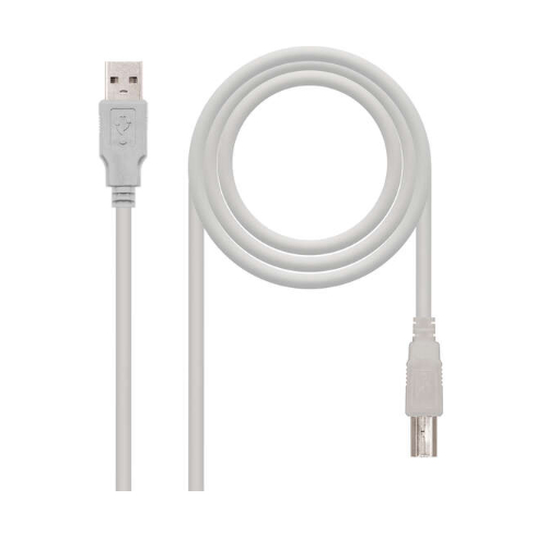 Cabo USB 2.0 A/B 1mt - Branco