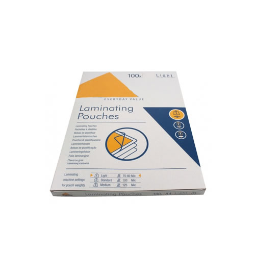 Bolsa Plastif. Térmica 303x426mm A3 80microns 100u