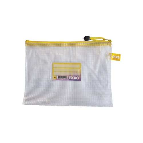 Bolsa A5 com Fecho Correr Plástico