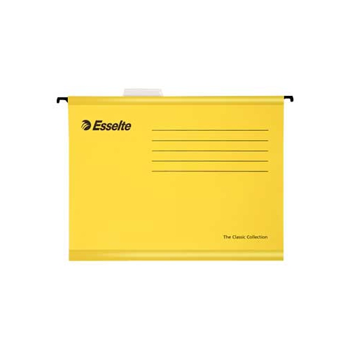Capa Suspender A4 Amarelo 25unidades