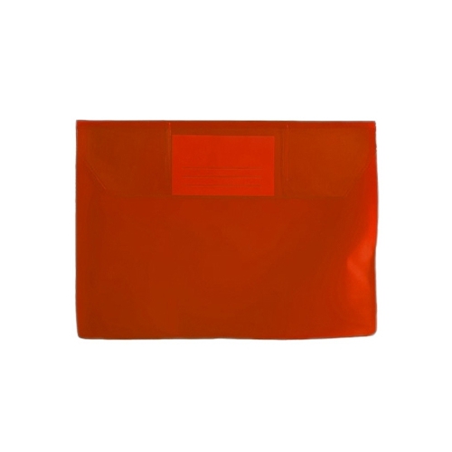 Envelope A5 Pvc Translucido com Visor Vermelho