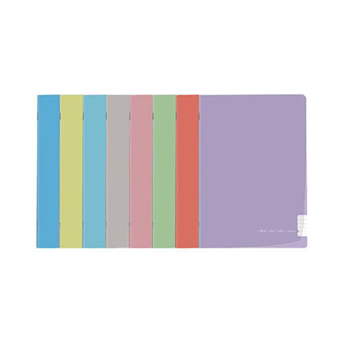 Caderno Agrafado A4 Flex Pastel Capa PP Pautado