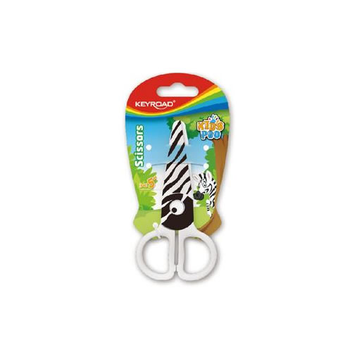 Tesoura Escolar 13cm Kids Pro Zebra
