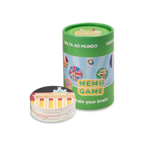 Jogo de Memória Volta ao Mundo 