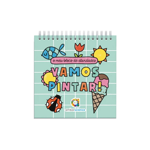 O Meu Bloco de Atividades - Vamos Pintar