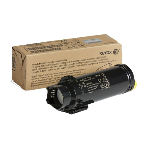 Toner Original Xerox Phaser 6510/6515 Amarelo