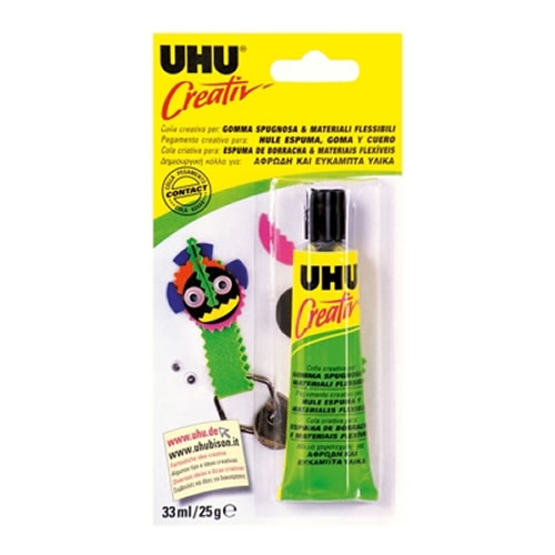 Cola UHU Creativ p/ Materiais Flexivéis 33ml