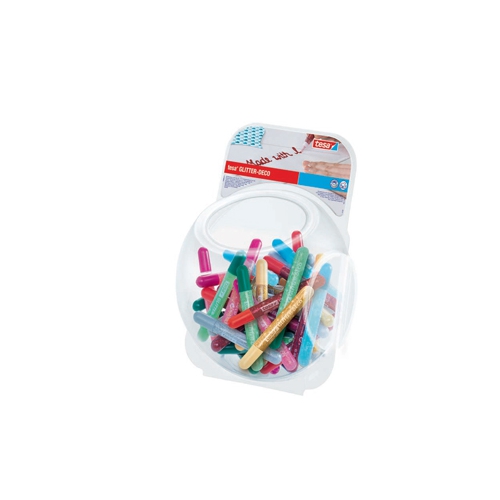 Cola Tesa Stick Glitter 10gr 4 Cores  48un