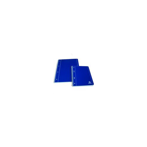 Caderno Espiral A5 Quadriculado 80Flhs Azul