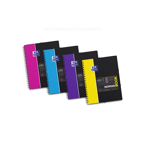Caderno Espiral A4 Oxford Nomadbook Pautado Pack 5
