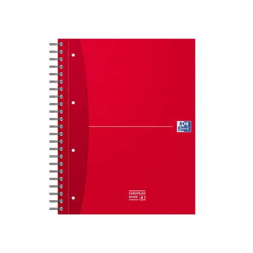 Caderno Espiral Oxford European B. A5 Quadriculado