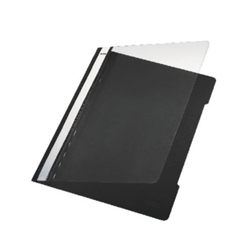 Classificador Plástico Capa Transp. Preto Pack 25