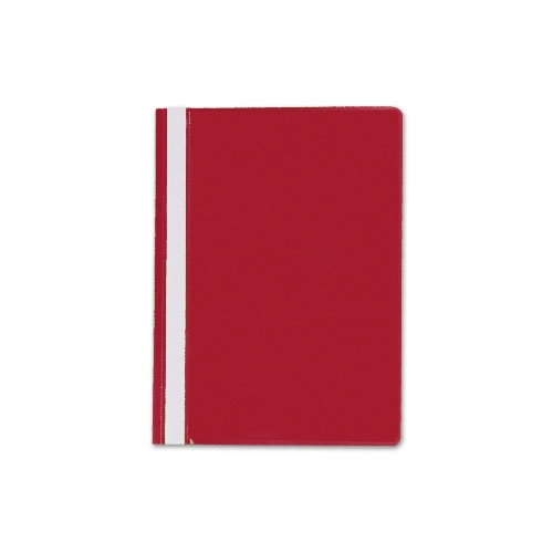Classificador Plást. Capa Transp. Vermelho Pack 25