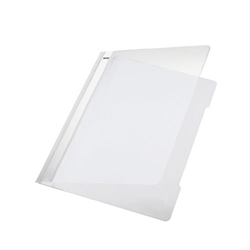Classificador Plástico Capa Transp. Branco Pack 25