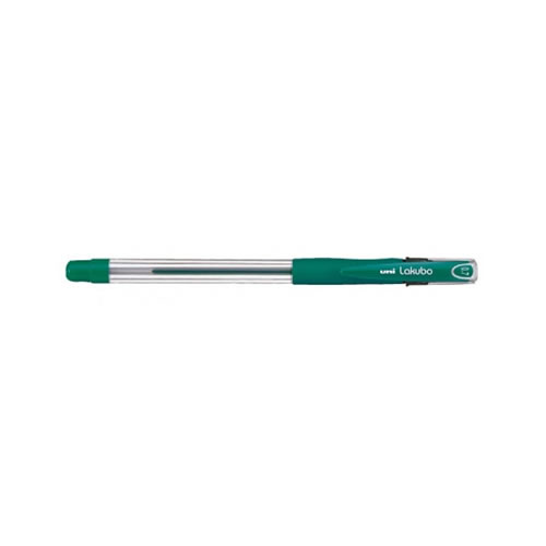 Esferográfica Uni Lakubo SG100 Ruber Cx 12 Verde