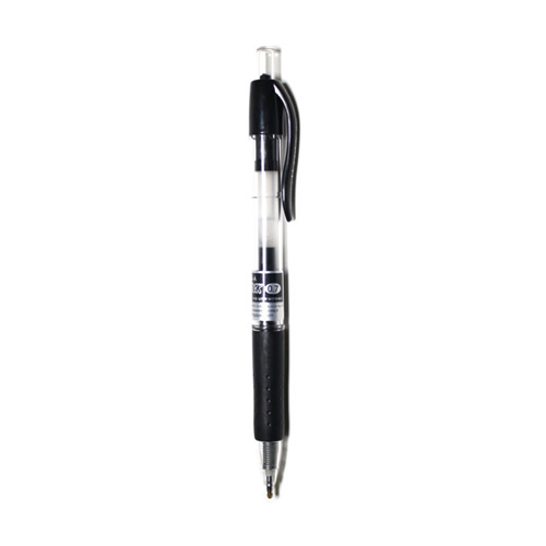 Esferográfica My-Gel 0,7mm Preto Pack 12un