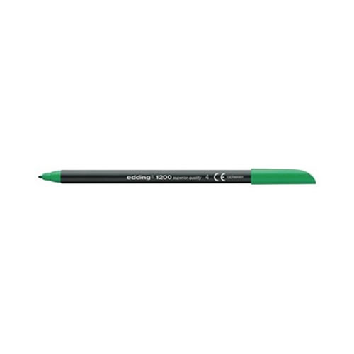 Marcador Médio Edding 1200 Verde Cx 10un