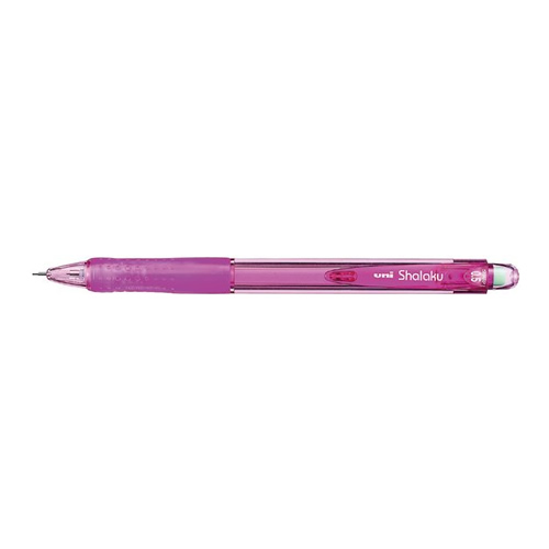 Lapiseira 0,5mm UNI Shalaku M5-100 Rosa - Pack 12