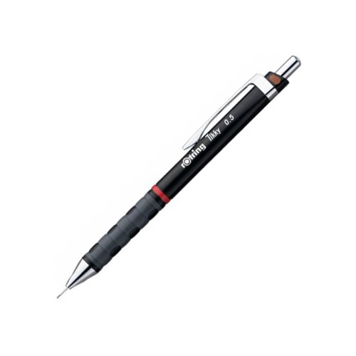 Lapiseira 0,5mm Rotring Tikky II Preto Pack 12