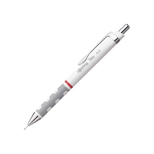 Lapiseira Rotring 0,5mm Tikky II Branco Pack 12