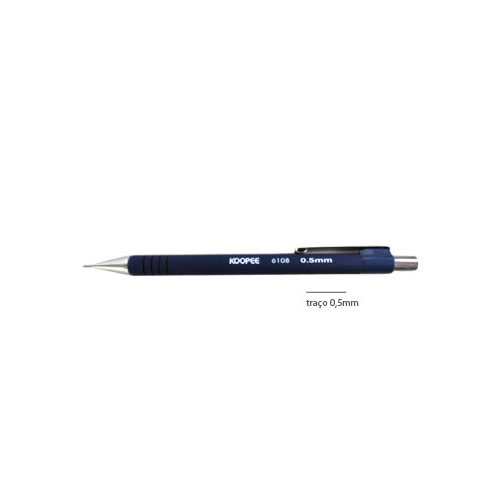 Lapiseira 0,5mm Knoopee 6108 Blister - Pack 12