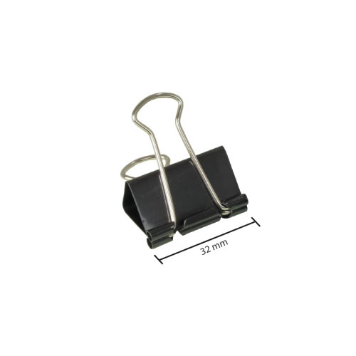 Molas para papeis 32mm Cx 12un