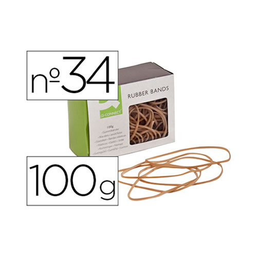 Elásticos nº 34 - caixa de 100g
