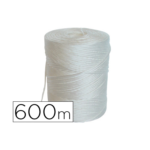 Corda de Ráfia - Rolo 600mt - Branco