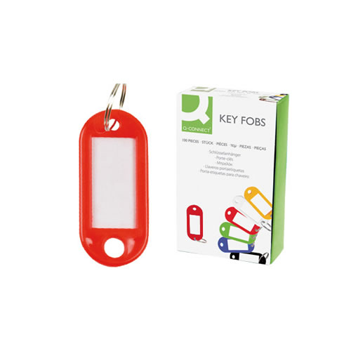 Porta Chaves Cor Vermelho Pack 100un