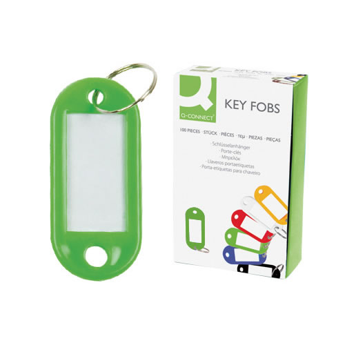 Porta Chaves Cor Verde Pack 100un