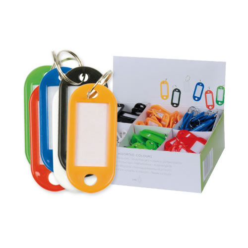 Porta Chaves Cor Sortidas Pack 100un