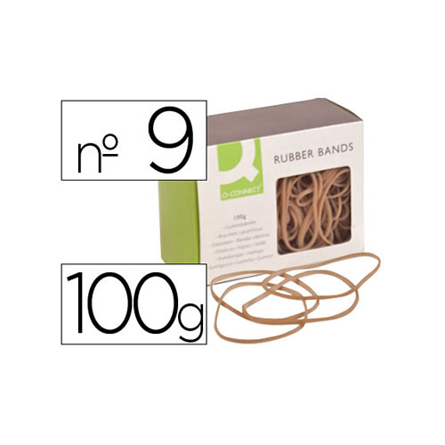 Elásticos nº 9 - caixa de 100g