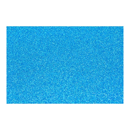 Goma Eva 50x70cm Purpurina Azul Claro - 1un