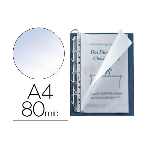 Bolsa Catálogo A4 80mic Abertura Lateral - Pack 25