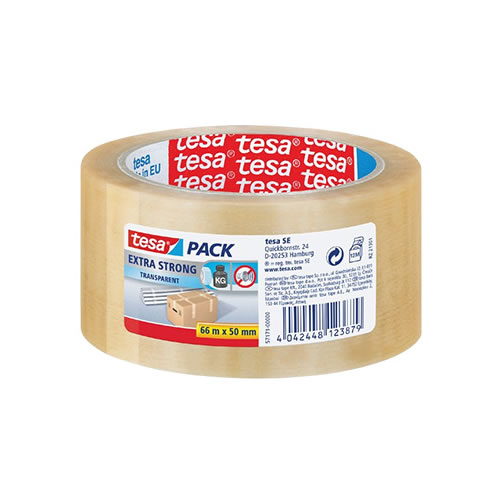 Fita Adesiva Tesa 50mmx66mt - Pack 6