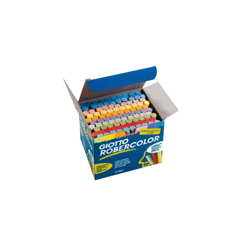 Giz Cores Sortidas Giotto Robercolor Cx 100un