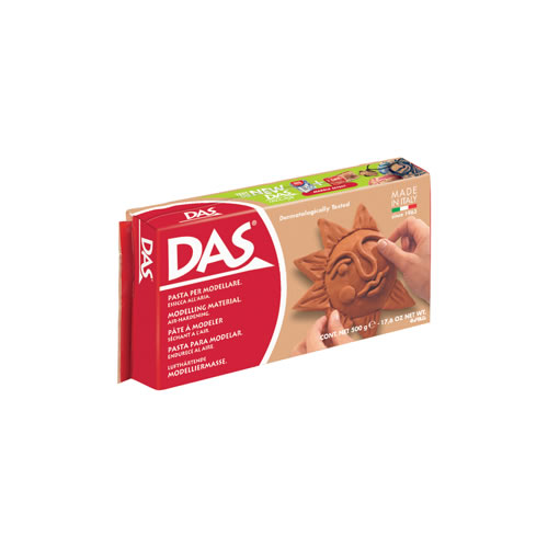 Pasta de Modelar DAS Terracota 500gr